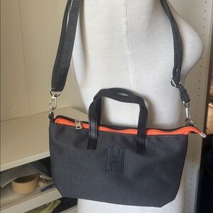 Stylish Black and Orange Baby Bag